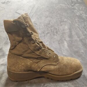 Altama Boots Mens 8.5 Wide Brown Coyote USGI Hot Weather Combat Military
